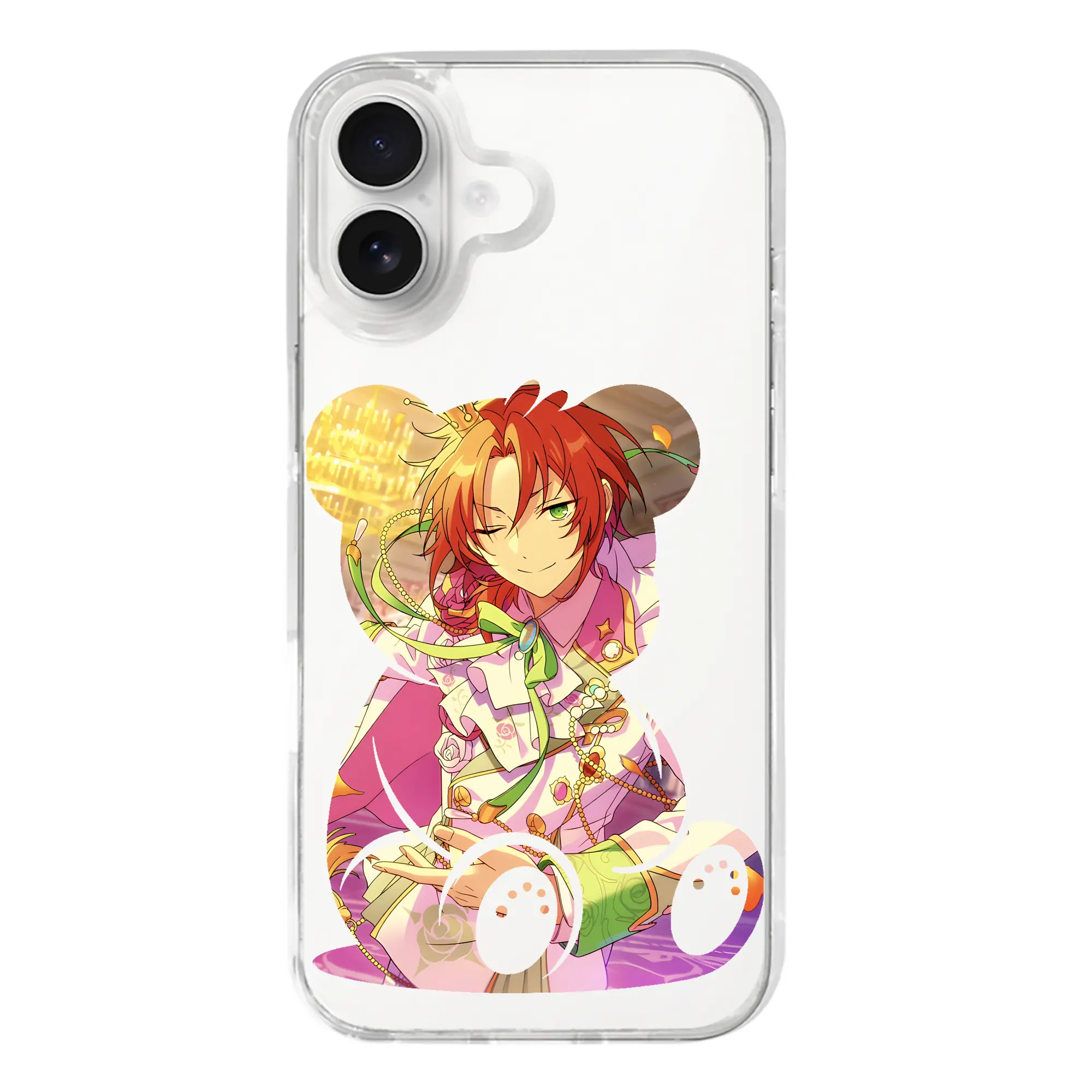 あんさん ぶる グッズ Knights 月永レオ - iPhone 17シリーズ 透明スマホケース – 薄型・耐衝撃・精密フィット保護カバー